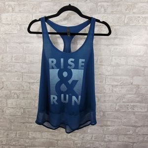 LLD racer back tank top women's medium